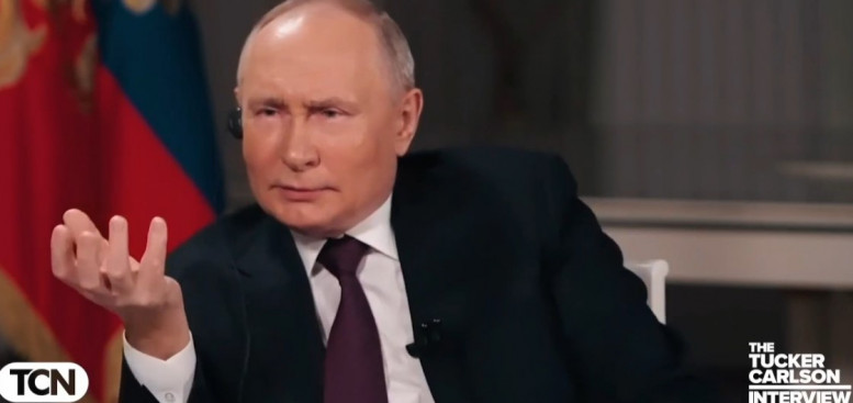Путин интервью Такер Карлсон 8 февраля 2024 видео полностью